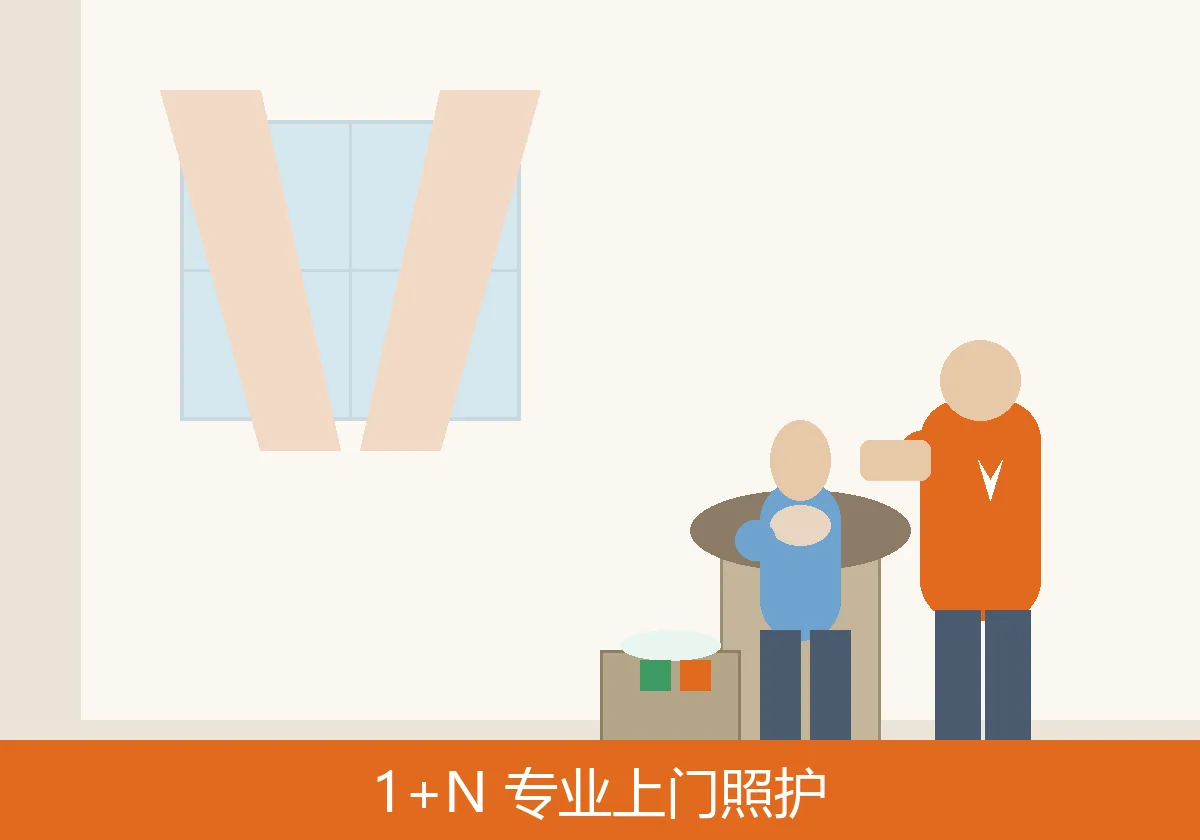 1+N 专业上门照护