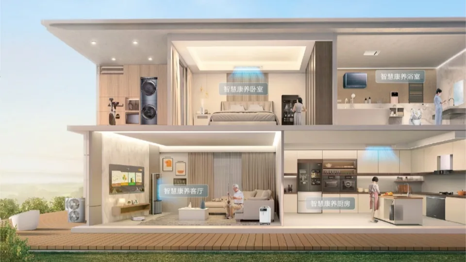 海尔智慧康养全屋效果图